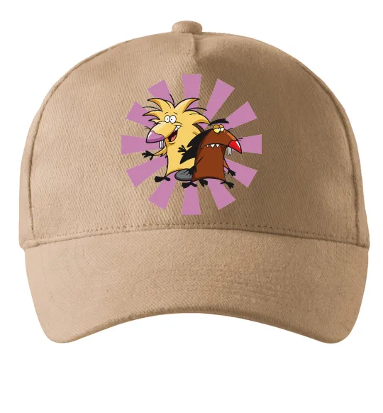 Кепка Angry Beavers Пісочний фото