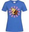 Жіноча футболка Angry Beavers Яскраво-синій фото