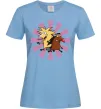 Жіноча футболка Angry Beavers Блакитний фото
