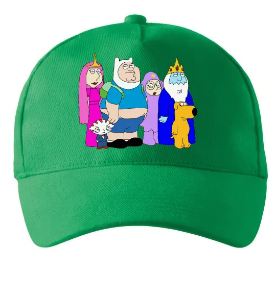 Кепка Гріфіни в стилі Час Пригод Зеленый фото