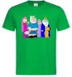 Мужская футболка Гріфіни в стилі Час Пригод Зеленый фото