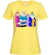 Женская футболка Гріфіни в стилі Час Пригод Лимонный фото