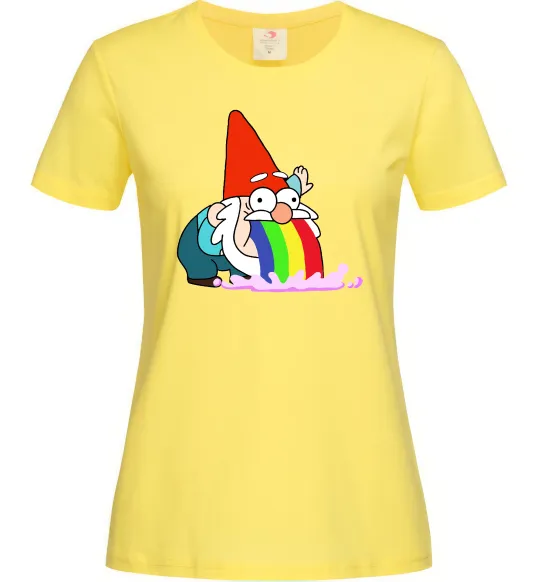 Жіноча футболка Гравіті Фолз гном Лимонний фото
