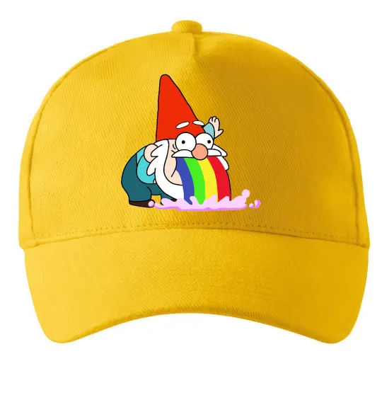 Кепка Гравіті Фолз гном Солнечно желтый фото