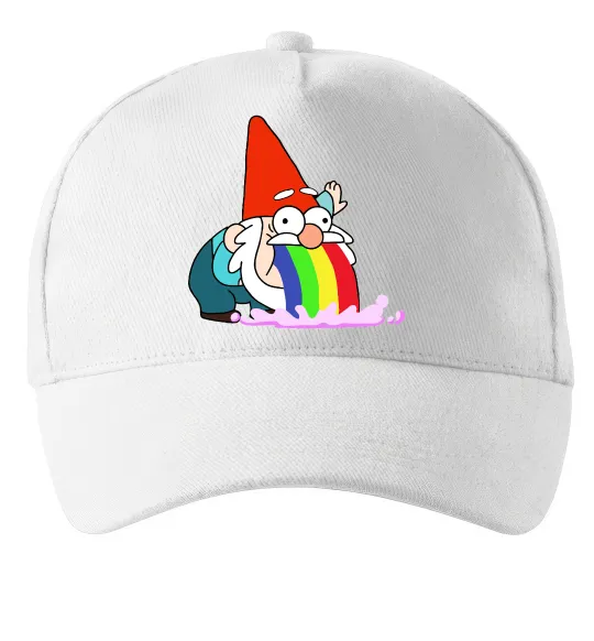 Кепка Гравіті Фолз гном Белый фото