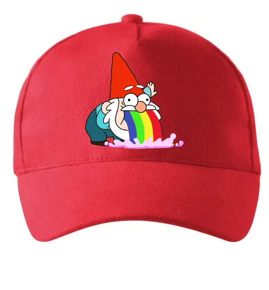 Кепка Гравіті Фолз гном Красный фото