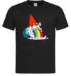 Мужская футболка Гравіті Фолз гном Черный фото