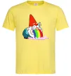 Мужская футболка Гравіті Фолз гном Лимонный фото