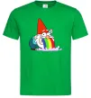 Мужская футболка Гравіті Фолз гном Зеленый фото