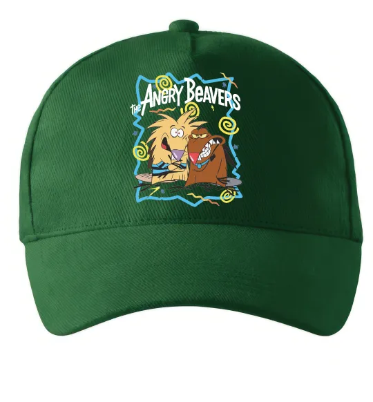 Кепка The Angry Beavers Темно-зеленый фото