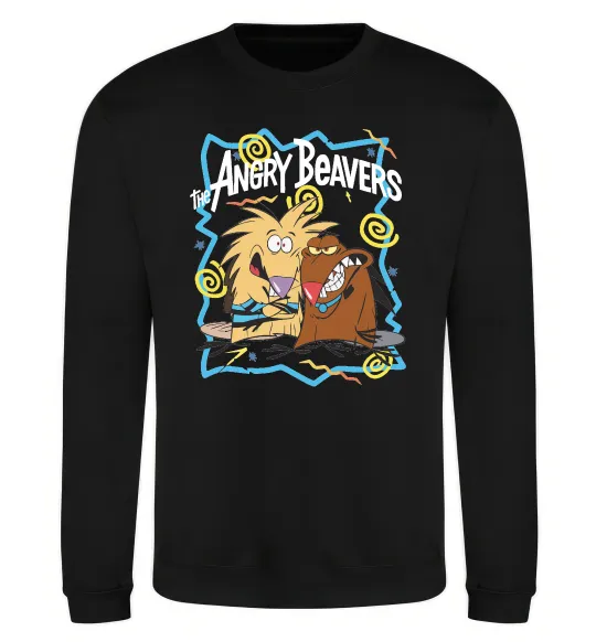 Свитшот The Angry Beavers Черный фото