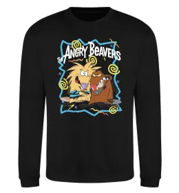 Світшот The Angry Beavers Чорний фото