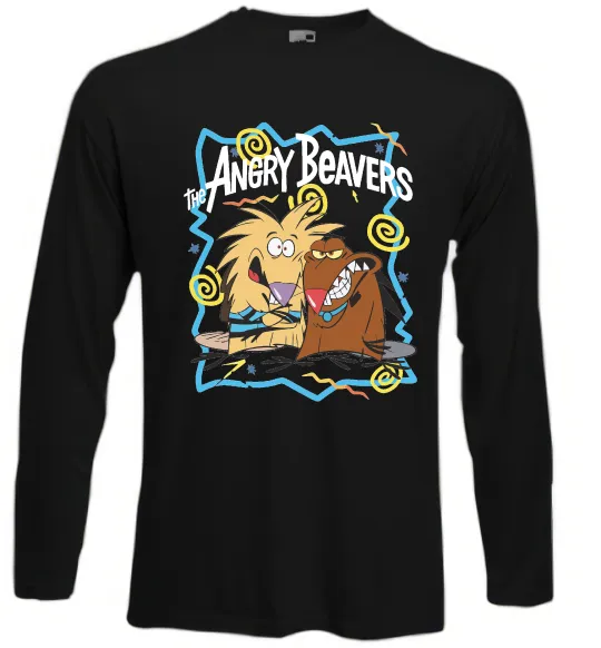 Лонгслив The Angry Beavers Черный фото