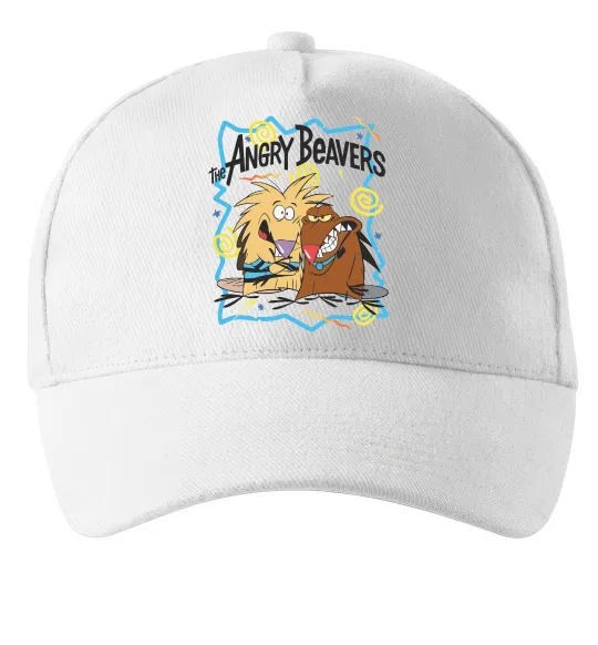 Кепка The Angry Beavers Белый фото