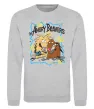 Свитшот The Angry Beavers Серый меланж фото