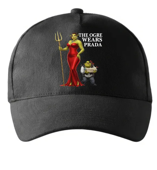 Кепка Огр носить прада Чорний фото