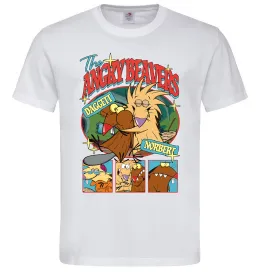 Чоловіча футболка Злюки Бобри колаж Білий фото