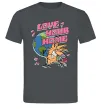 Мужская футболка Love your home Злюки Бобри Графит фото
