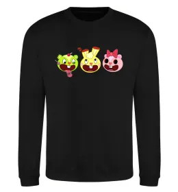Свитшот Happy tree friends Черный фото