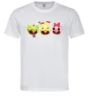Мужская футболка Happy tree friends Белый фото
