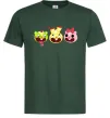 Мужская футболка Happy tree friends Темно-зеленый фото