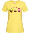 Женская футболка Happy tree friends Лимонный фото