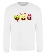 Свитшот Happy tree friends Белый фото