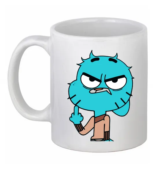 Чашка керамическая Gumball Белый фото