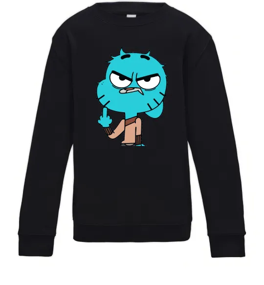 Детский Свитшот Gumball Черный фото