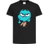 Детская футболка Gumball Черный фото