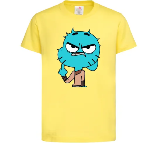 Детская футболка Gumball Лимонный фото