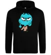 Мужская толстовка (худи) Gumball Черный фото
