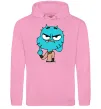 Женская толстовка (худи) Gumball Розовый фото