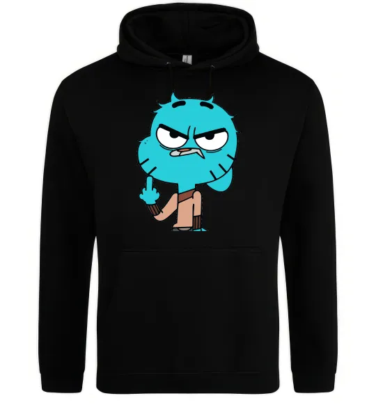 Женская толстовка (худи) Gumball Черный фото