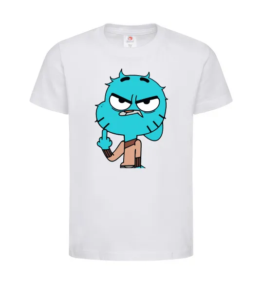 Детская футболка Gumball Белый фото