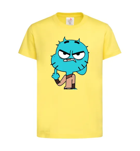 Детская футболка Gumball Лимонный фото