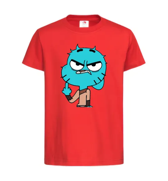 Детская футболка Gumball Красный фото