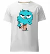 Мужская премиум футболка Gumball Белый фото