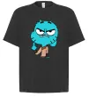 Футболка Оверсайз Gumball Черный фото