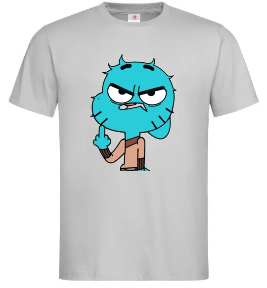 Мужская футболка Gumball Серый фото