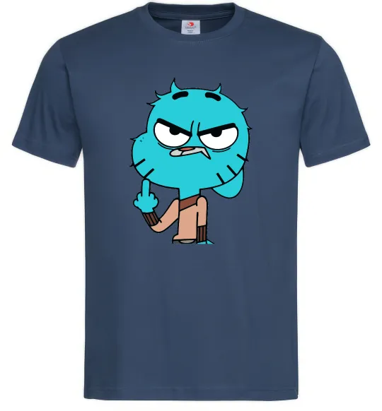 Мужская футболка Gumball Темно-синий фото