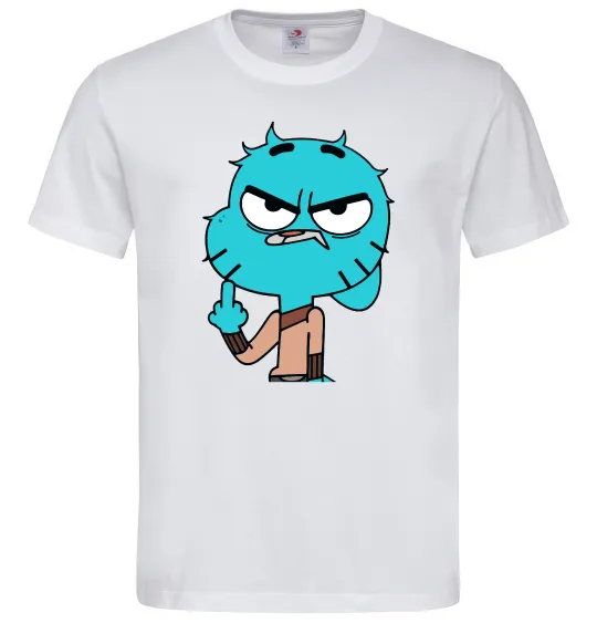 Мужская футболка Gumball Белый фото