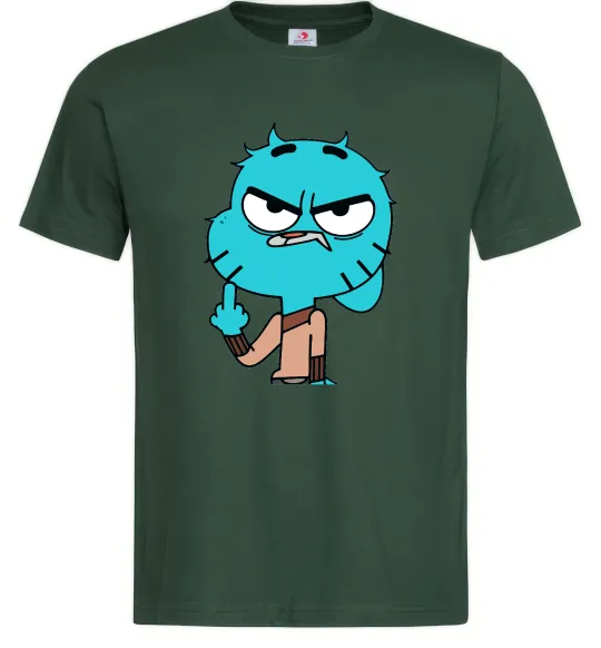 Мужская футболка Gumball Темно-зеленый фото