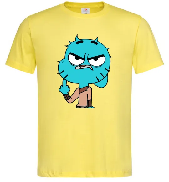 Мужская футболка Gumball Лимонный фото