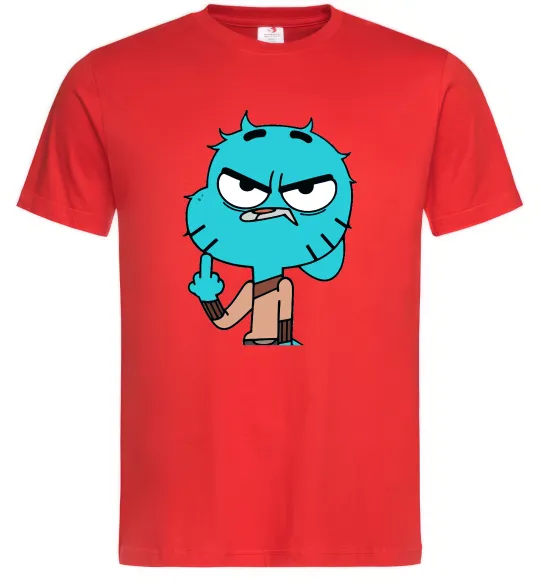 Мужская футболка Gumball Красный фото