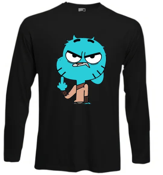 Лонгслив Gumball Черный фото