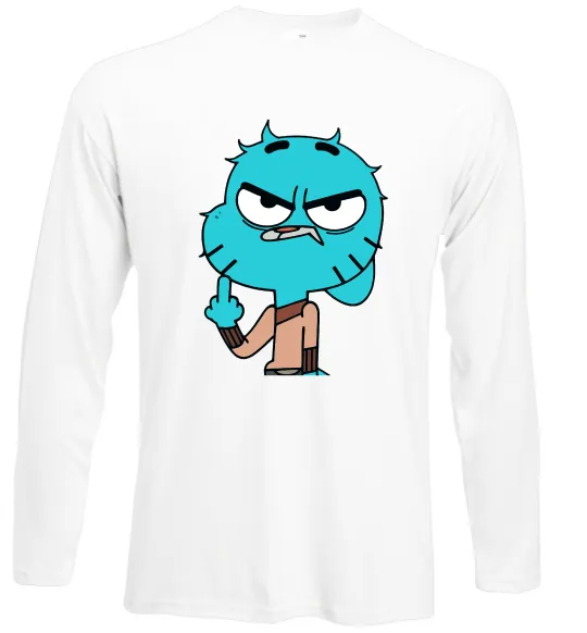 Лонгслив Gumball Белый фото