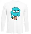 Лонгслив Gumball Белый фото