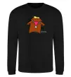 Свитшот Dagget beaver Черный фото