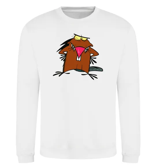 Свитшот Dagget beaver Белый фото